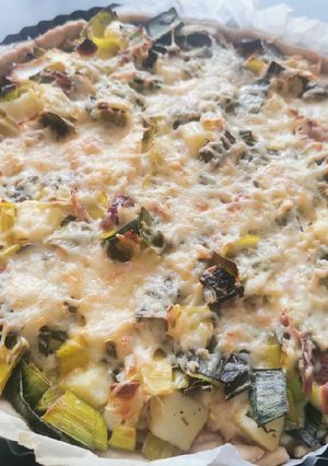 A picture of Leek Tart (Egg-Free).