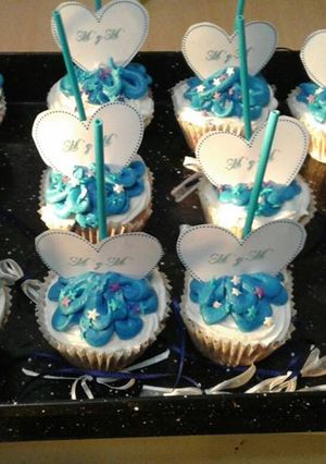 Una foto de Cupcakes crema chantilli