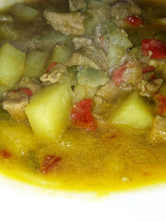 Una foto de Patatas cocidas con carne