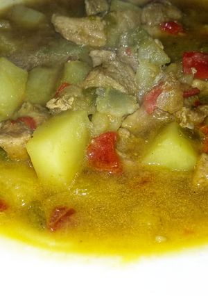 Una foto de Patatas cocidas con carne
