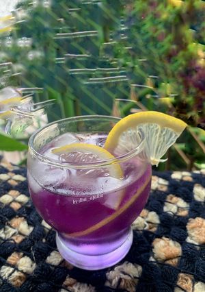Foto resep Es Teh Bunga Telang