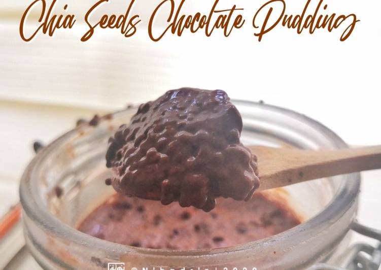 Puding Coklat Chia Seed, Rahsia Resepi Sedap