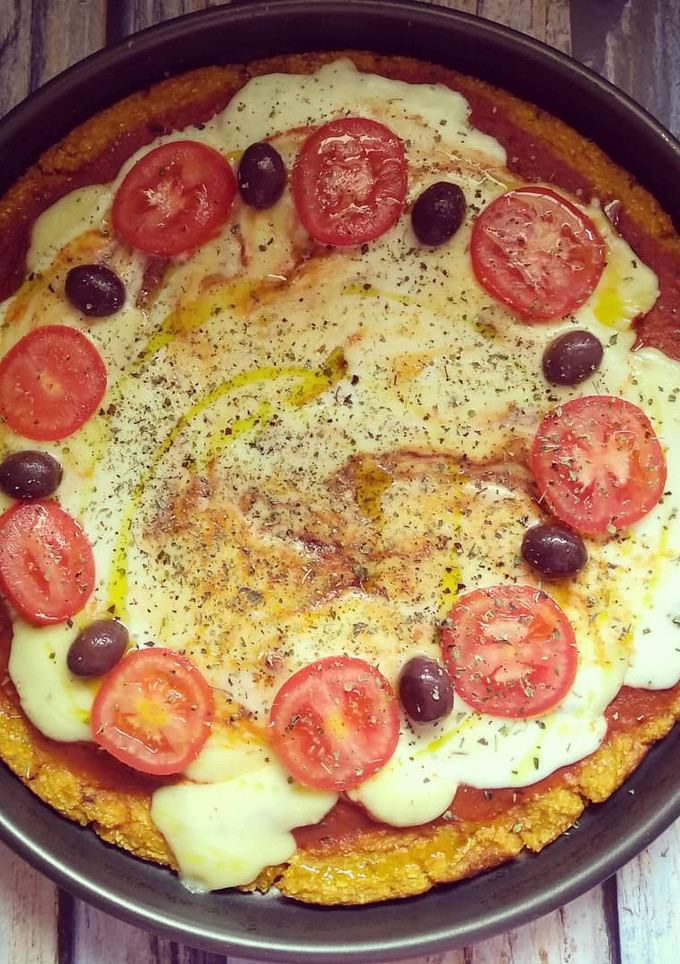 Una foto de Pizza de calabaza (apta celíacos y diabéticos)