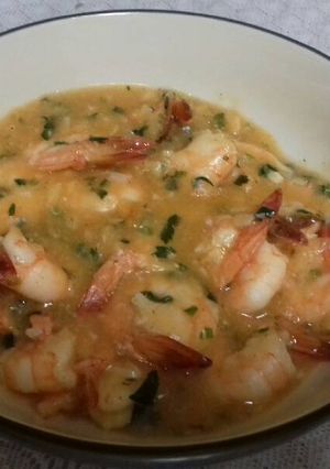 Foto resep Garlic Prawn with Maizena Sauce
