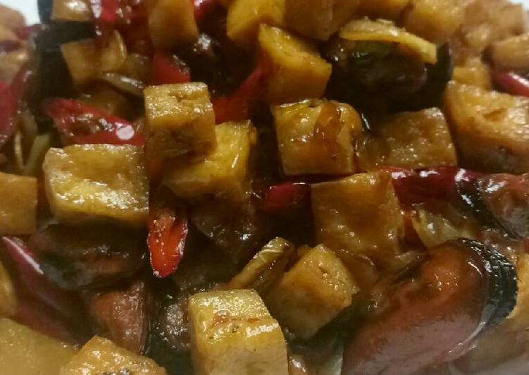 Orek Tahu Kerang