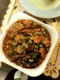 Fried Okro soup