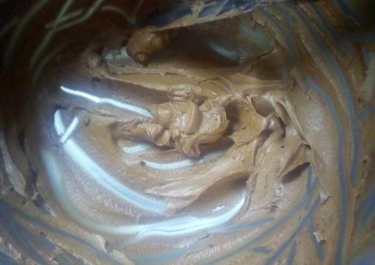 How to Prepare Homemade Chocolate buttercream #4WeeksChallenge