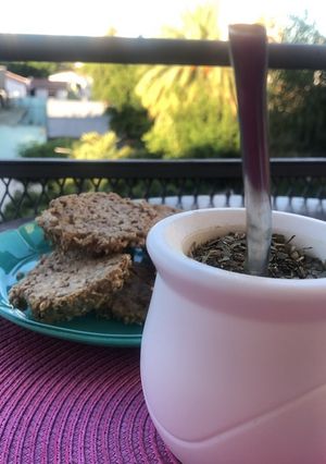 Una foto de Galletitas de avena y banana fácil y rápidas (solo dos ingredientes)