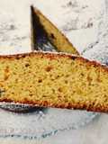 Torta all'acqua con gocce di cioccolato fondente