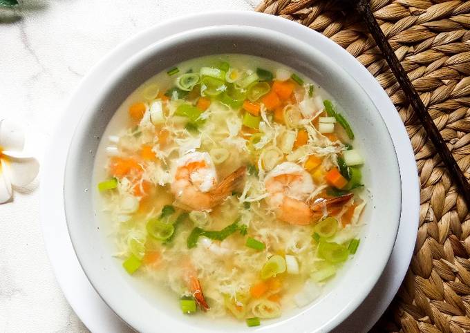 Resep: Sup Telur Sayuran Yang Enak