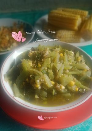 Foto resep 17 #Tumis labu Siam jagung