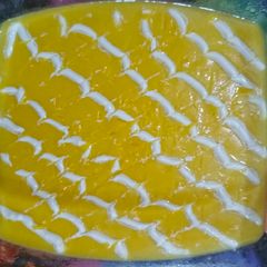 A picture of Mango Pudding🥭.