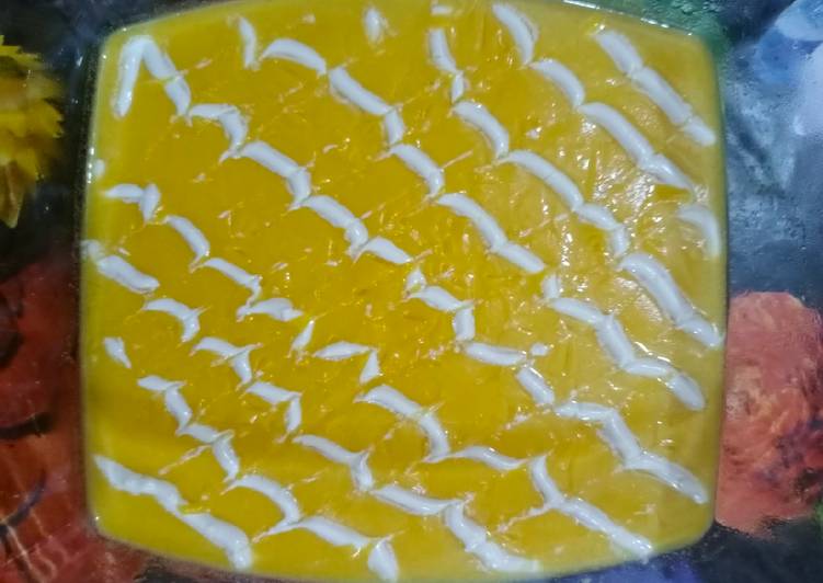 Easiest Way to Royal Yummy Mango Pudding🥭