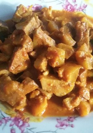 Foto resep Gudeg nangka pedas