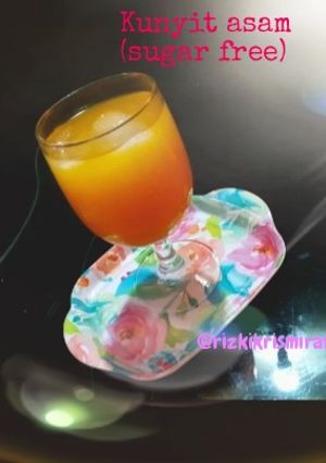 Foto resep Kunyit asam (bebas gula)