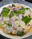 ยำกุ้งสด สูตรน้ำยำอาฟเตอร์ยำ (ไม่ใส่ปลาร้า)