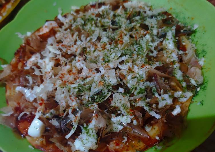 Resep Okonomiyaki rumahan yang Lezat Sekali