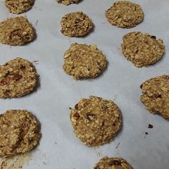 A picture of Banana Bread Breakfast Cookies.