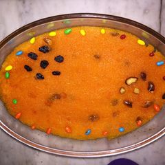 Rava kesari || Semolina sweets A picture of Rava kesari || Semolina sweets.