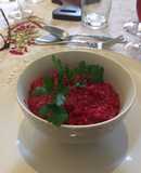 Risotto de remolacha