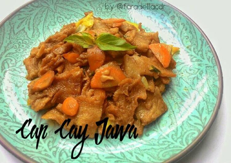 Cara mudah Menyiapkan Cap Cay Jawa (Irit Bahan) yang mudah