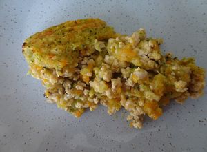 Foto de Empadão de Peru com Puré tricolor