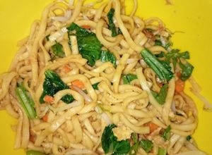 Foto resep Mie urai pipih goreng