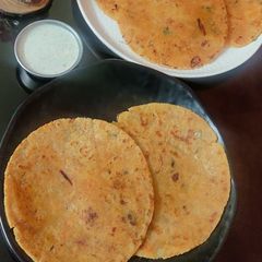 A picture of Vrat ka Paratha.