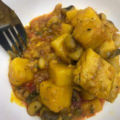 A picture of Beans and yam porridge.