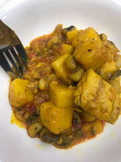 A picture of Beans and yam porridge.
