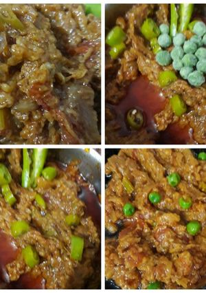 A picture of Baigan Bharta/Bringal Bharta.