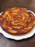 Torta pesche mandorle e cioccolato
