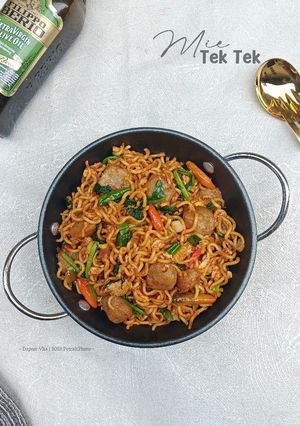 Foto resep Mie Tek Tek Goreng