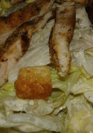A picture of Caesre Salad.