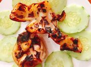 A picture of mực tươi nướng