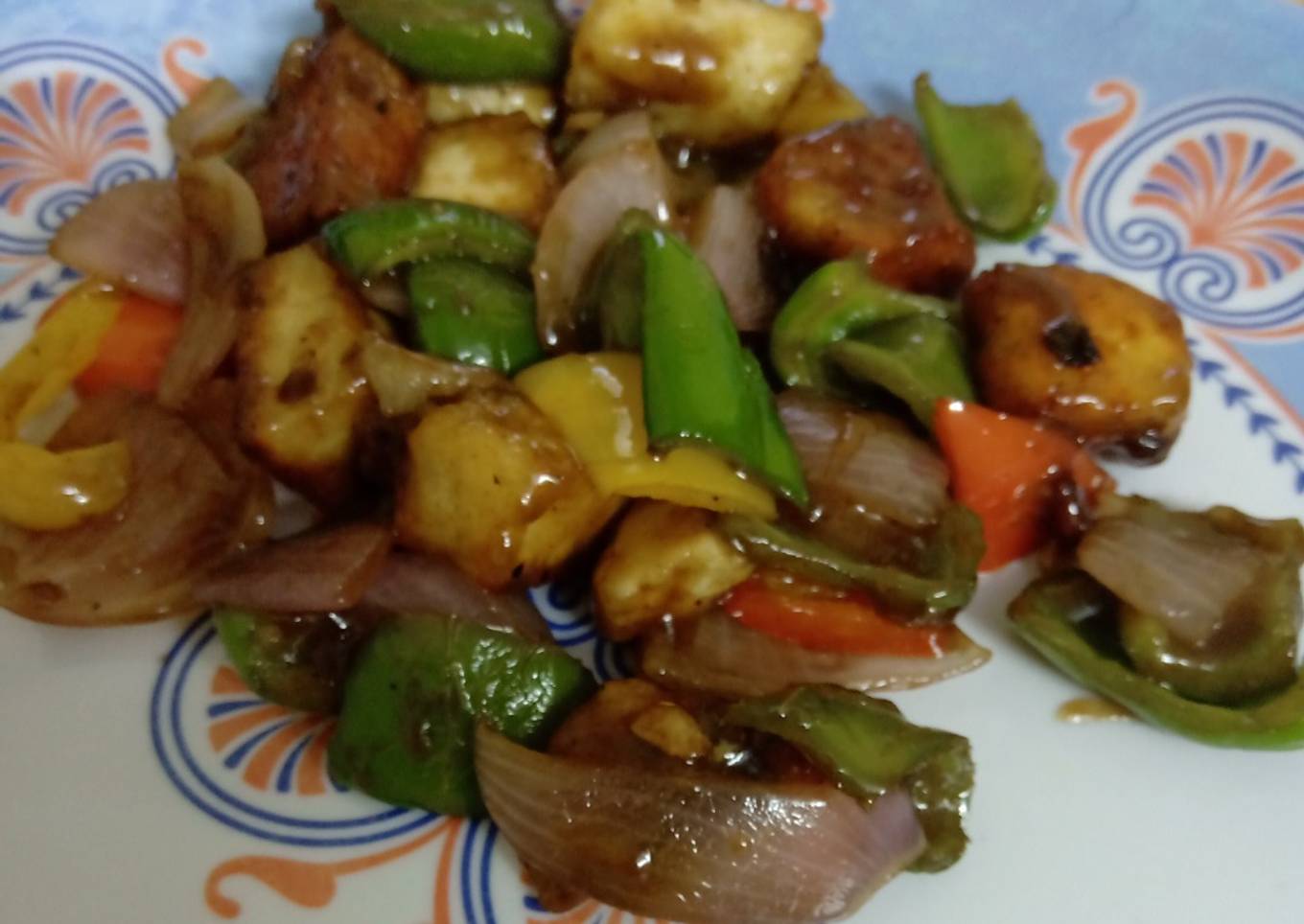 Paneer Chilli Dry
