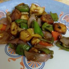 Paneer Chilli Dry A picture of Paneer Chilli Dry.