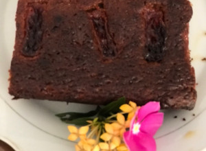 Una foto de Torta de plátano maduro y banano