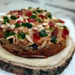A picture of Goan masala cake.