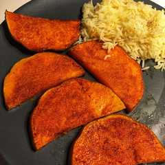 Foto di Zucca al forno alla paprika