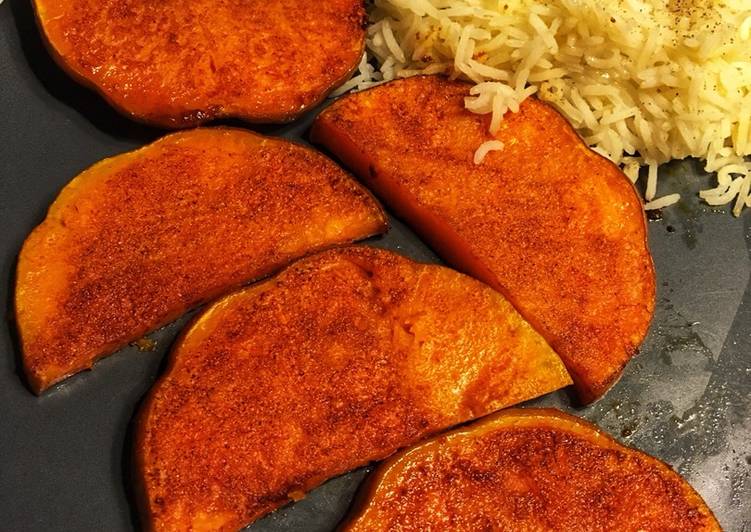 Zucca al forno alla paprika