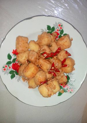Foto resep Tahu Kriuk bumbu bawang