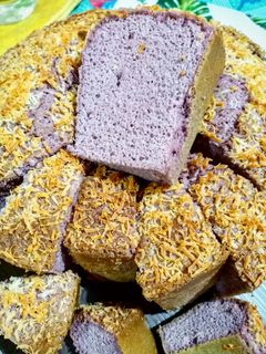 Foto resep Taro Chiffon cake #Keto