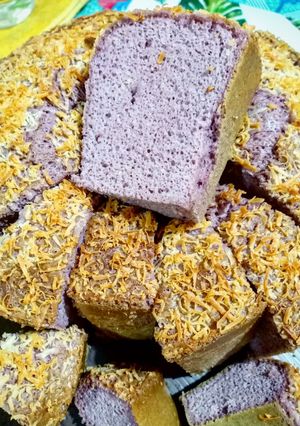 Foto resep Taro Chiffon cake #Keto