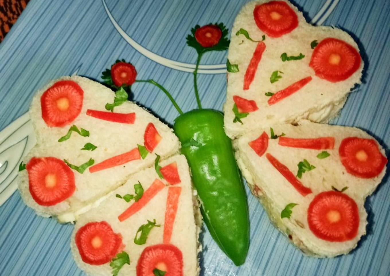 Eggs and Veggies Sandwich 🥪🥪🥪