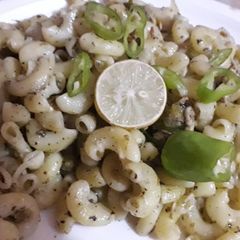A picture of Green Pasta.