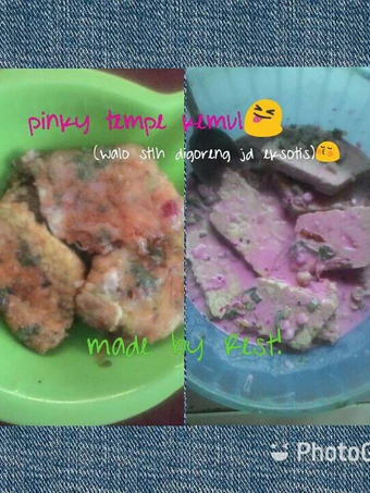 Langkah Mudah untuk Membuat Resep Pinky tempe kemul😝 yang Lezat Sekali Anti Ribet, Uenak Banget