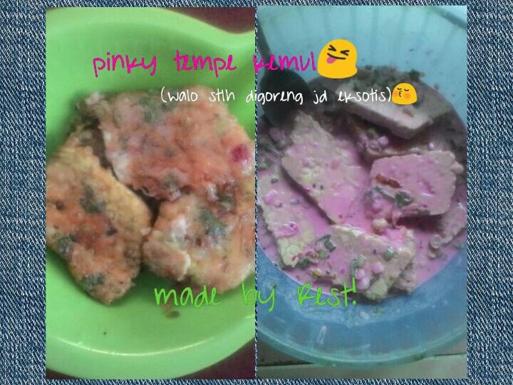 Langkah Mudah untuk Menyiapkan Resep Pinky tempe kemul😝 yang Lezat Anti Ribet, Lezat