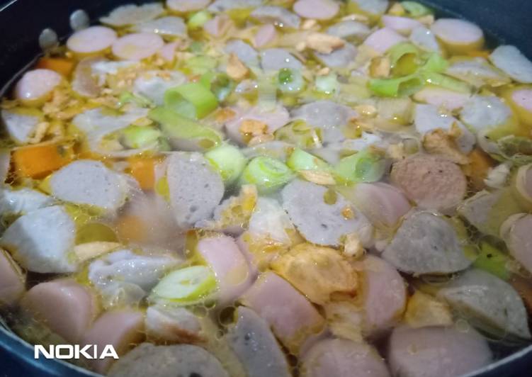 kaidah buat Sup kembang tahu…👍 yang enak