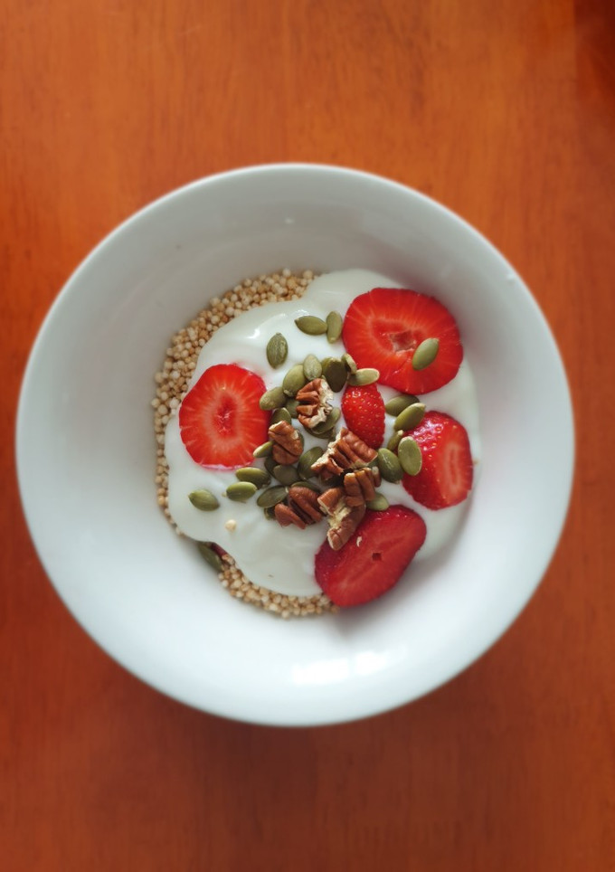 Una foto de Desayuno saludable